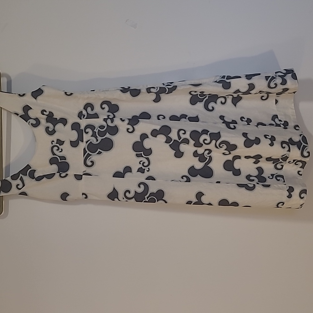 Dress vintage linen et coton - Picture 4 of 4